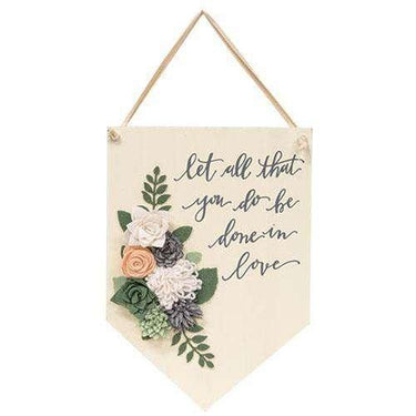 Done In Love Hanging Decor - The Fox Decor